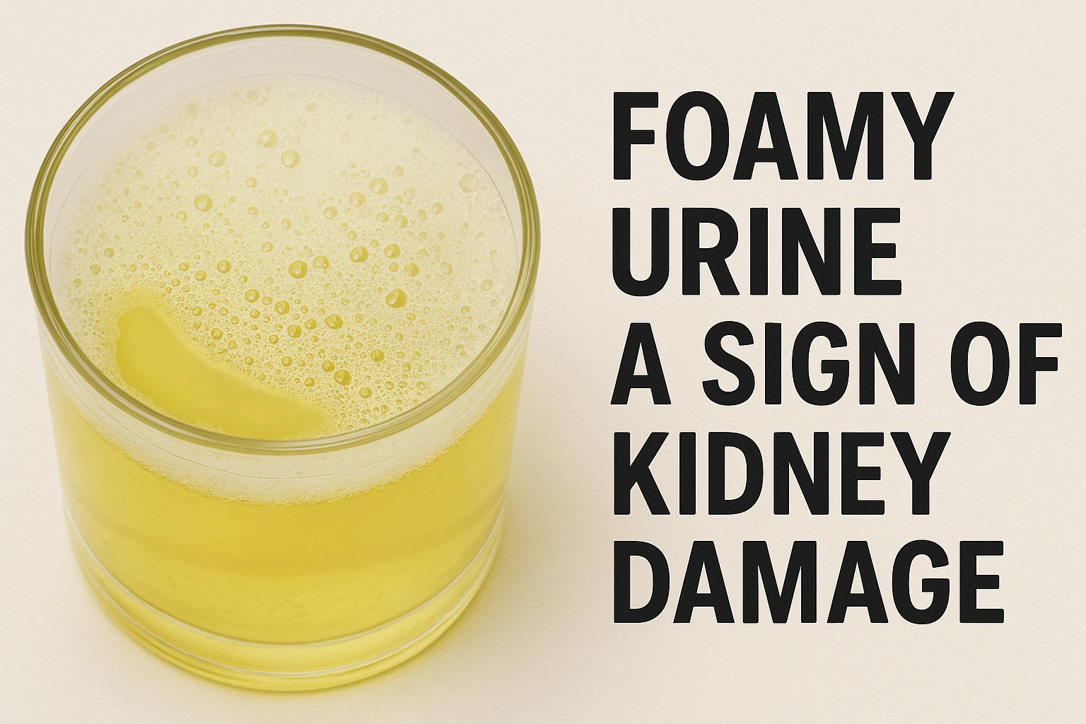 Is Foamy Urine a Sign of Kidney Damage? Natural Ayurvedic Insights Is Foamy Urine a Sign of Kidney Damage? Natural Ayurvedic Insights